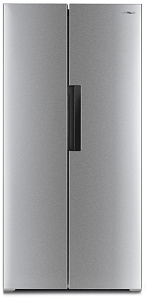 Узкие холодильник Side by Side Hyundai CS4502F нержавеющая сталь фото 3 фото 3