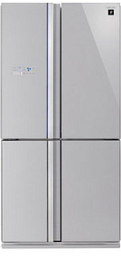 Холодильники шириной 90 см Sharp SJ-FS 97 VSL