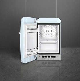 Холодильник глубиной 50 см Smeg FAB5LPB5 фото 2 фото 2