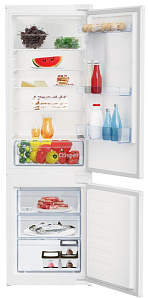 Белый холодильник Beko BCSA2750