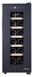 Отдельно стоящий винный шкаф LIBHOF AP-12 black фото 2 фото 2