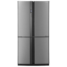 Серебристый холодильник Sharp SJ-EX98FSL