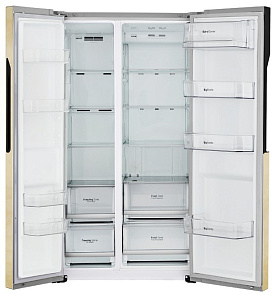 Бежевый холодильник LG GC-B247JEUV фото 2 фото 2