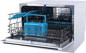 Компактная посудомоечная машина на 6 комплектов Korting KDF 2050 W фото 4 фото 4