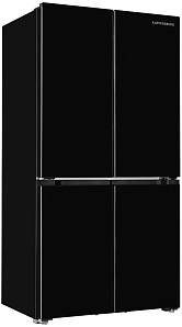 Большой чёрный холодильник Kuppersberg NFFD 183 BKG фото 3 фото 3