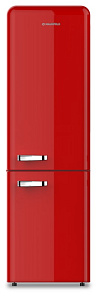 Цветной холодильник Maunfeld MFF186NFRR