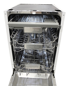 Встраиваемая посудомоечная машина глубиной 45 см Zigmund & Shtain DW 129.4509 X фото 3 фото 3