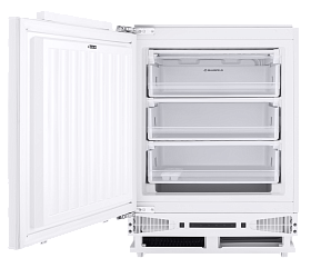 Низкий узкий холодильник Maunfeld MBFR88SW