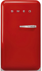Маленький красный холодильник Smeg FAB10LRD5