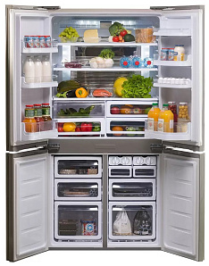 Холодильник  с зоной свежести Sharp SJ EX98F BE фото 2 фото 2