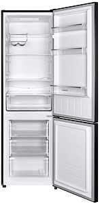 Узкий высокий холодильник Maunfeld MFF176SFSB фото 2 фото 2
