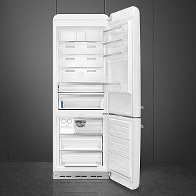 Белый холодильник  2 метра Smeg FAB38RWH5 фото 2 фото 2