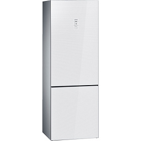 Белый холодильник  2 метра Siemens KG 49NSW21R