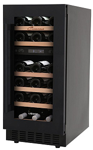 Встраиваемый винный шкаф для дома LIBHOF CXD-28 black фото 4 фото 4