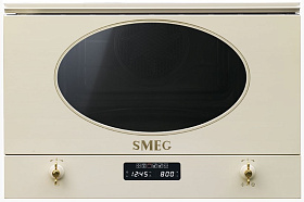 Классическая встраиваемая микроволновая печь Smeg MP822PO