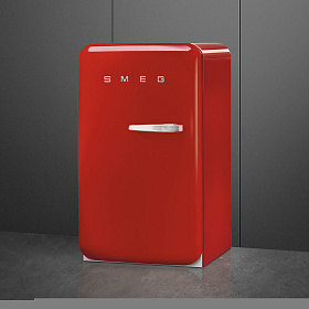 Маленький красный холодильник Smeg FAB10LRD5 фото 4 фото 4