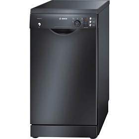 Чёрная посудомоечная машина 45 см Bosch SPS 53E06 RU