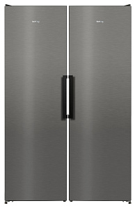 Холодильник  с зоной свежести Korting KNF 1857 N + KNFR 1837 N