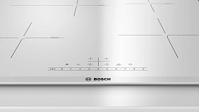 Индукционная белая варочная панель Bosch PIF 672 FB1E фото 3 фото 3