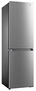 Серый холодильник Midea MDRB379FGF02