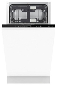 Чёрная посудомоечная машина 45 см Gorenje GV 57211