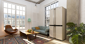 Холодильники с нижней морозильной камерой Sharp SJ-F95STBE фото 3 фото 3