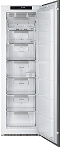 Холодильник со скользящим креплением Smeg S8F174NE