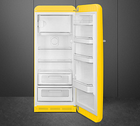 Тихий холодильник Smeg FAB28RYW5 фото 2 фото 2