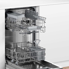 Чёрная посудомоечная машина 45 см Bosch SPV4HKX1DR фото 3 фото 3