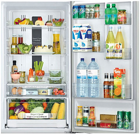 Холодильник  с зоной свежести Hitachi R-B 502 PU6 GS фото 2 фото 2